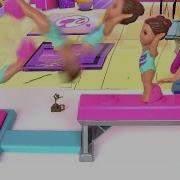 Барби Тренер Сальто Barbie Flippin Fun Gymnast Кукла Барби Мультик