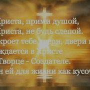 Прими Христа Душой
