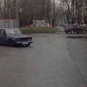 Ваз 2107 V12 Валит Боком У Школы