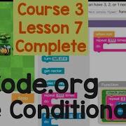Code Org Course 3 Stage 7 Bee Conditionals