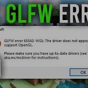 How To Fix Minecraft Glfw Error 65542 Wgl The Driver Does Not Appear To Support Opengl Tlauncher Gametrick