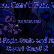 You Can T Fun Majin Sonic