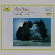 Daniel Barenboim Nocturne No 15 In F Minor Op 55 No 1