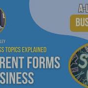 Different Forms Of Business Tutor2U