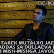 Otabek Mutalxo Jaev Muqaddas Sa Dullaeva Bilan Bog Liq Mish Mishga Javob Berdi