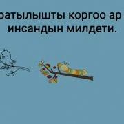 Жаратылыш Жан Досум