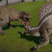 Tyrannosaurus Rex Max Vs Giganotosaurus Spinosaurus Allosaurus