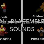 All Placement Sounds In Tds