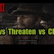 What If Arthur Beat Vs Threaten Vs Charm The Drunk Guy At The Bar Rdr2