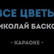 Николай Басков Все Цветы Караоке