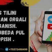 Rus Tilini Telegram Orqali O Rganish You Tubeda Pul Topish