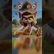 A Hilarious Short Cartoon Where A Grandma Cat Challenges A Hot Dog Eating Champion To A Contest She Wins By A Large Margin When She Eats A Truck Full Of Hot Dogs Without Breaking A Sweat