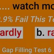 English Grammar Quiz Gap Filling Test Part 6 Challenge Yourself English Masterclass English Masterclass