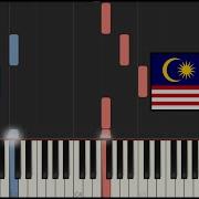 National Anthem Malaysia Piano Tutorial