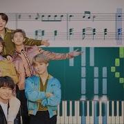 Bts Dynamite Piano Tutorial Sheets Tutorialsbyhugo