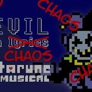 Jevil With Lyrics But Every Lyric Is Chaos Deltarune The Musical