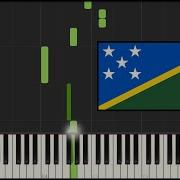 Solomon National Anthem Of Piano Tutorial