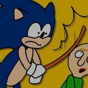 Sonic Vs Baldi Lokman
