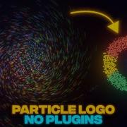 Particle Logo Animation Without Plugins After Effects Tutorial No Plugins Smertimba Graphics