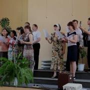 Над Церковными Куполами Небо Синее Синее