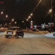 Дрифт Зимой Ваз 2105 В Городе