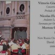 Nicolas Flagello Andante Languido For String Orchestra