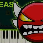 Geometry Dash Lvl 8 Time Machine Piano Tutorial