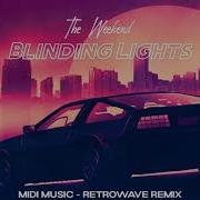 Weeknd Blinding Lights Retrowave