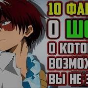 10 Фактов О Шото Тодороки У Шото Есть Сестра И Братья Моя Геройская
