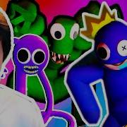 Все Радужные Друзья Большая Песня Fnf Friday Night Funkin Vs Rainbow Friends Roblox