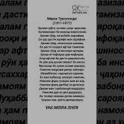 Шери Мирзо Турсунзода Дусти
