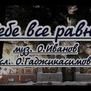 Тебе Всё Равно Веселые Ребята Karaoke